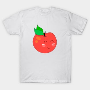 Funny cartoon apple. #design T-Shirt